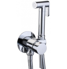 Смеситель с гигиеническим душем CeramaLux KRS/009 встраиваемый, хром