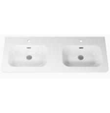 Умывальник Brevita Onda 120, мебельный, 2 чаши