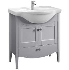 Тумба для умывальника Belux Афины Н 75-01 74.5, железный серый 30