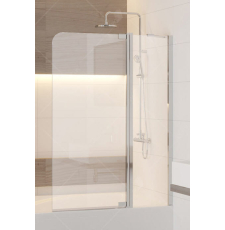 Душевая шторка на ванну RGW SC-03 110x150, прозр. Easy хром