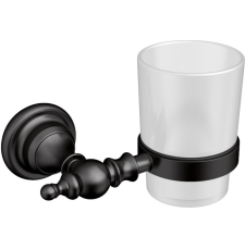 Стакан для щеток CeramaLux Elegance 95802, черный матовый