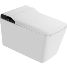 Умный электронный унитаз Abber Rechteck AC1215S подвесной, с псевдобиде, с крышкой микролифт, белый глянцевый