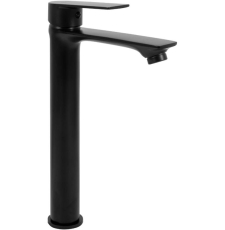 Смеситель для умывальника Rea Mayson Black High B5102 отдельностоящий, черный