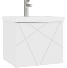 Тумба для умывальника Vigo Geometry-1 50 Como, 1 ящ., белая