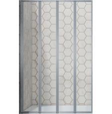 Шторка на ванну Ambassador Bath Screens 90x140 скл., левая, прозр.\хр. Шторка на ванну Ambassador Bath Screens 90x140 скл., левая, прозр.\хр.