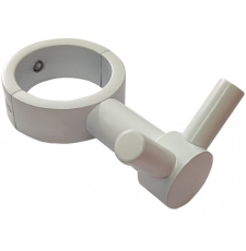 Крючок для полотенцесушителя Ростела Luxon BKP03Ral9016 1" разъемный, круглый, двойной, белый