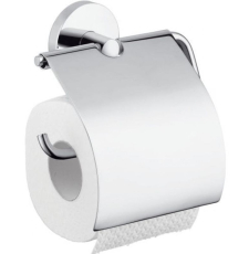 Держатель для туалетной бумаги Hansgrohe Logis 40523000 с крышкой Держатель для туалетной бумаги Hansgrohe Logis 40523000 с крышкой