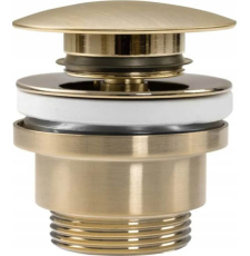 Донный клапан Rea A8585 универсальный, Gold Matt