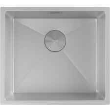 Мойка для кухни ZorG Zerox U/IF 49x44, под столешнцу, Zurinox Steel