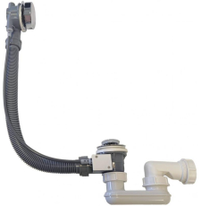 Сифон для ванны Triton CK60PF полуавтомат, металл, хром, Щ0000039638