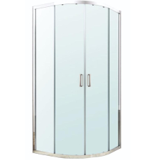 Душевая кабина Berges Solo R 90x90, рад., прозр.\хром Душевая кабина Berges Solo R 90x90, рад., прозр.\хром