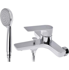 Смеситель для ванны Ahti Sipoo White SB405001 настенный, с лейкой, белый\хром Смеситель для ванны Ahti Sipoo White SB405001 настенный, с лейкой, белый\хром