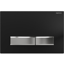 Кнопка Burke Тип 09 109.BH.1, черный матовый\хром глянец