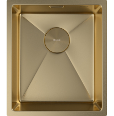 Мойка для кухни ZorG Zerox U/IF 38x44, под столешнцу, PVD Gold