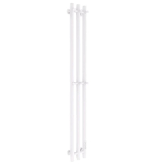 Полотенцесушитель Маргроид Ferrum Inaro СНШ 150×6×12 электрический, 6 крючков, белый матовый