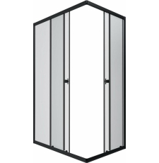 Душевая кабина Triton Вента Блэк А1 120x80 без поддона, пр., прозр.\черный, Щ0000054478