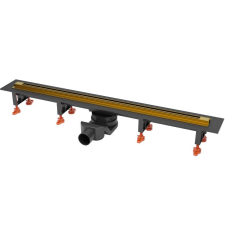 Душевой трап Roxen Razor Gold 800 910100GB подрезной, матовое золото