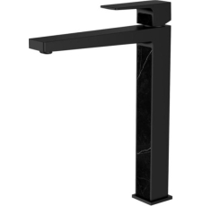 Смеситель для умывальника Ledeme H73 L1173B, высокий, черный
