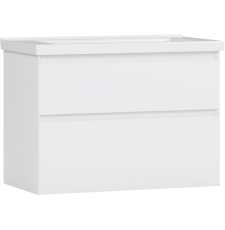 Тумба для умывальника Belux Киото НП 100-02 подвеснаая, 2 ящ., белый глянцевый 1
