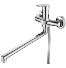 Смеситель для ванны Kaiser Eco 00055, настенный с лейкой