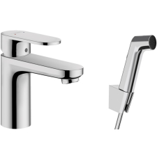 Смеситель для умывальника Hansgrohe Vernis Blend 100 71215000 с гигиеническим душем, хром