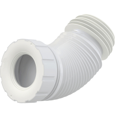 Гофра для унитаза Alca A97SN, 23-53 см, белый
