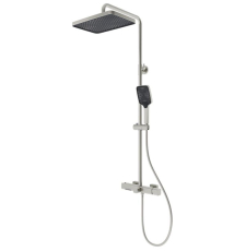 Душевая стойка Vincea Core VSFS-4CO1BN со смесителем, никель матовый