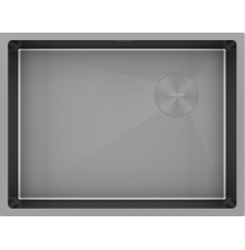 Мойка для кухни Paulmark Next-Skew 58 58x44 PM885844-MG, под столешницу, серый матовый