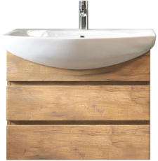 Тумба для умывальника Vigo Wing 600-0-2 60 Балтика подвесная, 2 ящ., дуб золотой