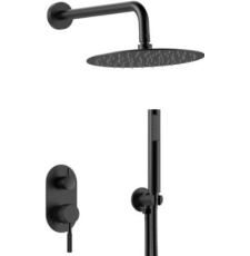 Встроенная душевая система Gid Edessa L070-BM-VD2, черный матовый