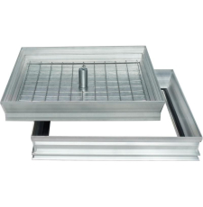 Напольный люк Alkraft Инспектор 20x20, заполняемый, съемный