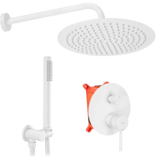 Встроенная душевая система Rea Lungo White P8540 со смесителем, белый