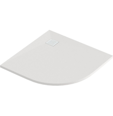 Душевой поддон BAS Good Door Essentia R 100x100x3 угловой, белый