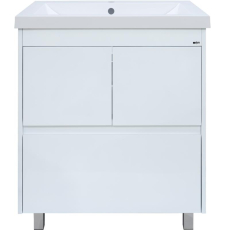Тумба для умывальника Misty Алиса 58 напольная, 1 ящ., 2 дв.