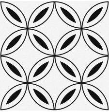 Напольная плитка-керамогранит Cersanit Stream 29.8x29.8, геометрия, белый