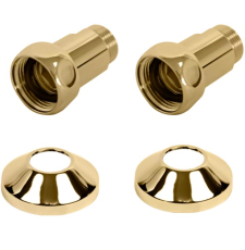 Прямое соединение 1"х3/4" г/ш Terminus 731SCH1005, матовое золото PVD (пара)