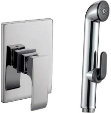 Смеситель с гигиеническим душем Ahti Rauma RM305217 встраиваемый, хром