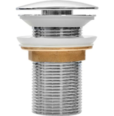 Донный клапан Iddis Optima Home OPHG000i88 без перелива, клик-клак, хром глянцевый
