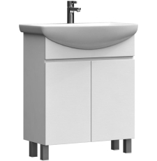 Тумба для умывальника Vigo Wing 600-2-0 60 Балтика напольная, 2 дв., белый