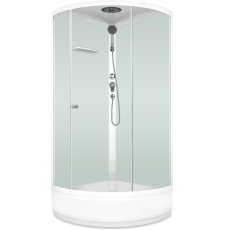 Душевой бокс Domani-Spa Simple 99 mid 90x90 прозрачн. DS01Sm99MWCl00