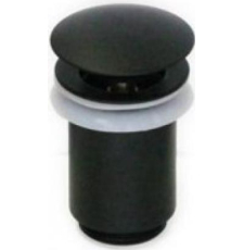 Донный клапан Kaiser 8011Bl, черный