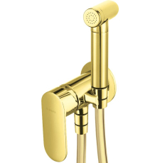 Смеситель с гигиеническим душем Deante Alpinia BGA_Z34M встраиваемый, золото