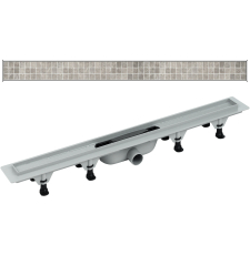 Душевой лоток PlastBrno Design 4 800 SZE4750 с решеткой под плитку Душевой лоток PlastBrno Design 4 800 SZE4750 с решеткой под плитку