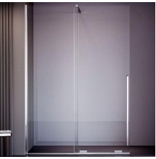 Душевая стенка-перегородка Veconi Premium Trento PTDW-50CH 140x200, прозр.\хром