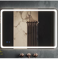 Зеркало Roxen Irida 90x70 с подсветкой, сенсор, диммер, подогрев