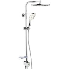 Душевая стойка с тропическим душем Teska Tena DR2920C, хром