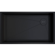 Мойка для кухни Omoikiri Taki 74-U/IF Side SF-GB 74x44 4993172, врезная, графит
