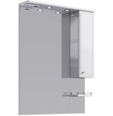 Зеркало-шкаф с полкой Aqwella Барселона 80x108, с подсветкой