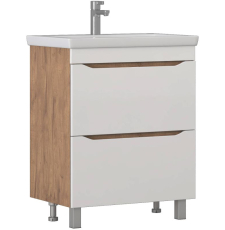 Тумба для умывальника Vigo Grani 700-0-2 70 Como напольная, 2 ящ., дуб золотой