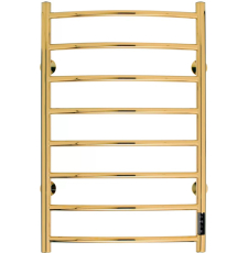 Полотенцесушитель Gloss & Reiter Е2. модель Raduga.L.50x80.D8 (timer) Gold электрический, правый, золото